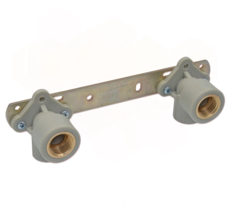 Планка плоская монтажная стальная PRAWTECH PP-R Ø20 х 1/2" В мм L=150 мм