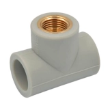 Трійник Prawtech PP-R з внутрішньою різьбою Ø20 x 3/4" x 20