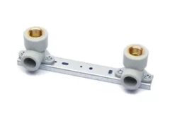 Планка монтажна Prawtech PP-R Ø20 х 1/2" В мм  L=150 мм