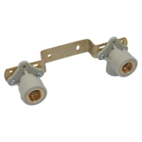Планка глубокая монтажная стальная Prawtech PP-R Ø20 х 1/2" В мм L=150 мм (P7271D)