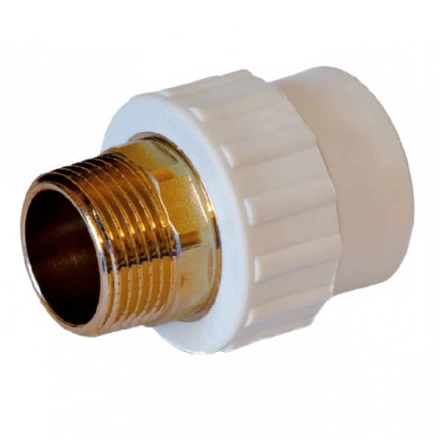 Перехідник Prawtech PP-R Ø40 мм x 1 1/4" ЗР
