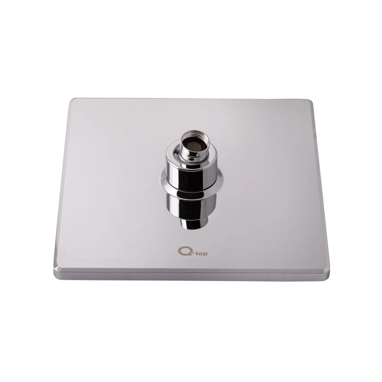 Душова стійка універсальна Qtap Plava на два споживача 1015 мм прямокутна QT1001CRM Chrome Фото - 4