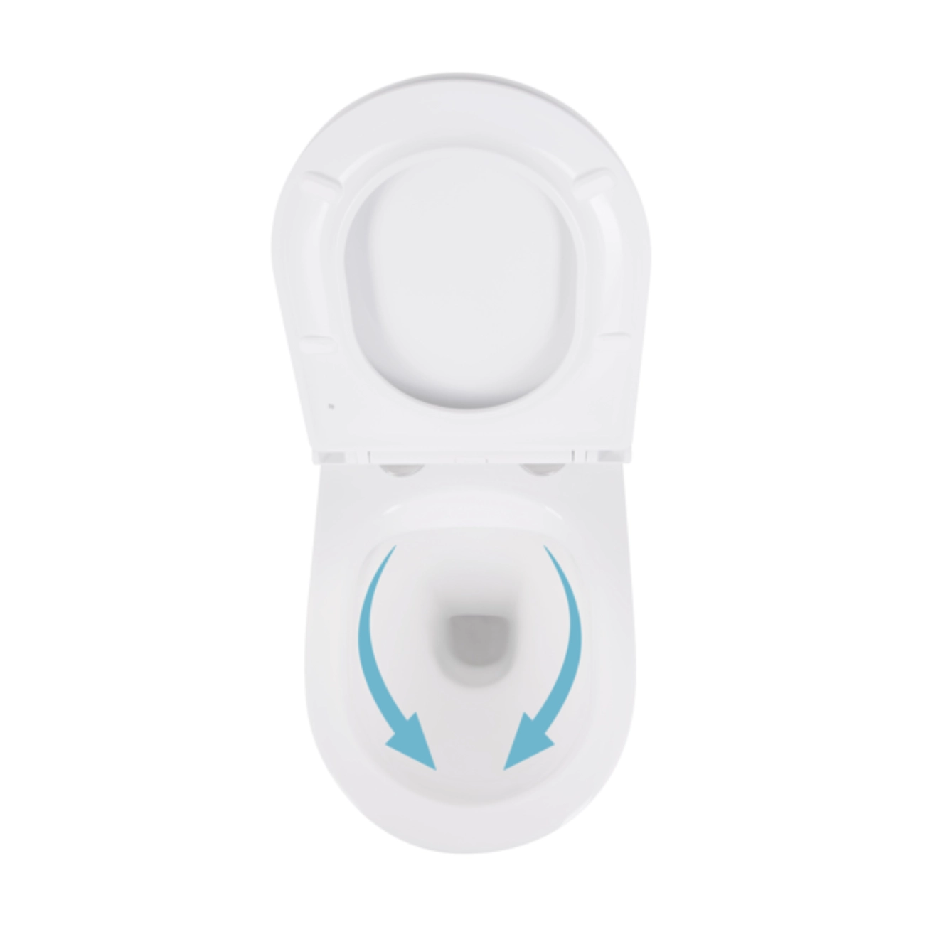 Унитаз подвесной Qtap Robin безободковый с сиденьем Soft-close QT1333046ENRW Фото - 6