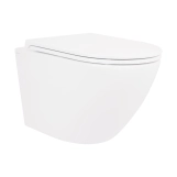 Унитаз подвесной Qtap Robin безободковый с сиденьем Soft-close QT1333046ENRW