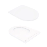 Унитаз подвесной Qtap Robin безободковый с сиденьем Soft-close QT1333046ENRW Фото - 8