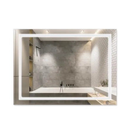 Дзеркало Qtap Mideya (DC-F904) 800х600 з LED-підсвічуванням QT2078F904W (SD00034651)