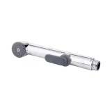Лійка для гігієнічного душу Qtap Rucni округла QTCRMA021 Chrome/Grey