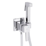 Набор для гигиенического душа Qtap Inspai-Varius прямоугольный QTINSVARCRMV00440201 Chrome Фото - 2