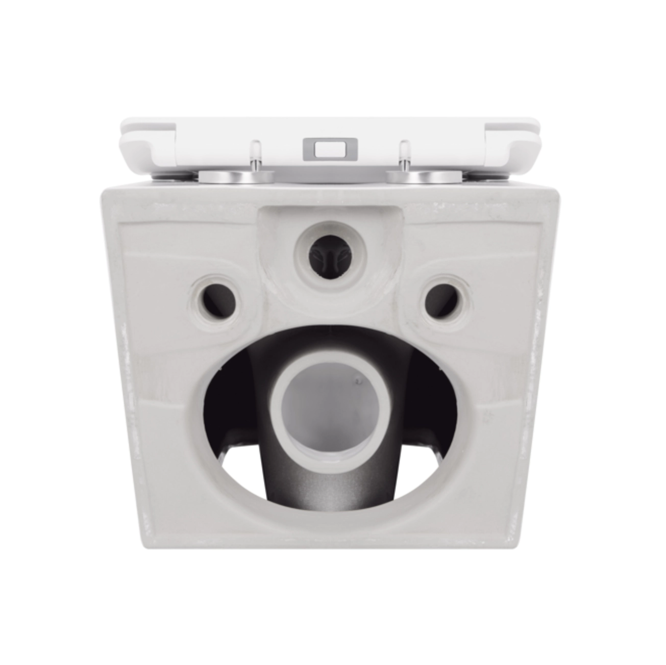 Унітаз підвісний Qtap Crow безобідковий з сідінням Soft-close QT05335170W Фото - 6