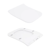 Унітаз підвісний Qtap Crow безобідковий з сідінням Soft-close QT05335170W Фото - 7