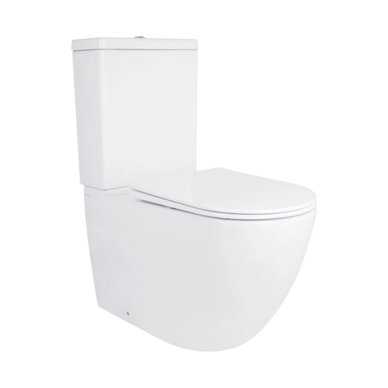 Унитаз-компакт Qtap Jay с сиденьем Soft-close QT07222176W