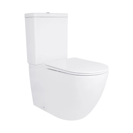 Унитаз-компакт Qtap Jay с сиденьем Soft-close QT07222176W