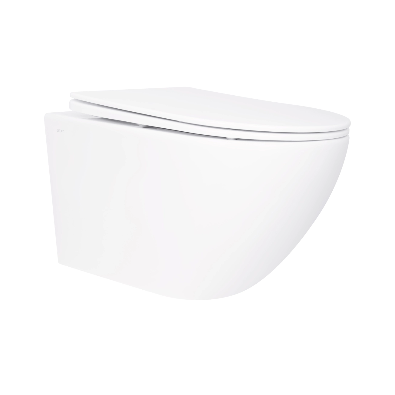 Унитаз подвесной Qtap Jay безободковый с сиденьем Soft-close QT07335176W