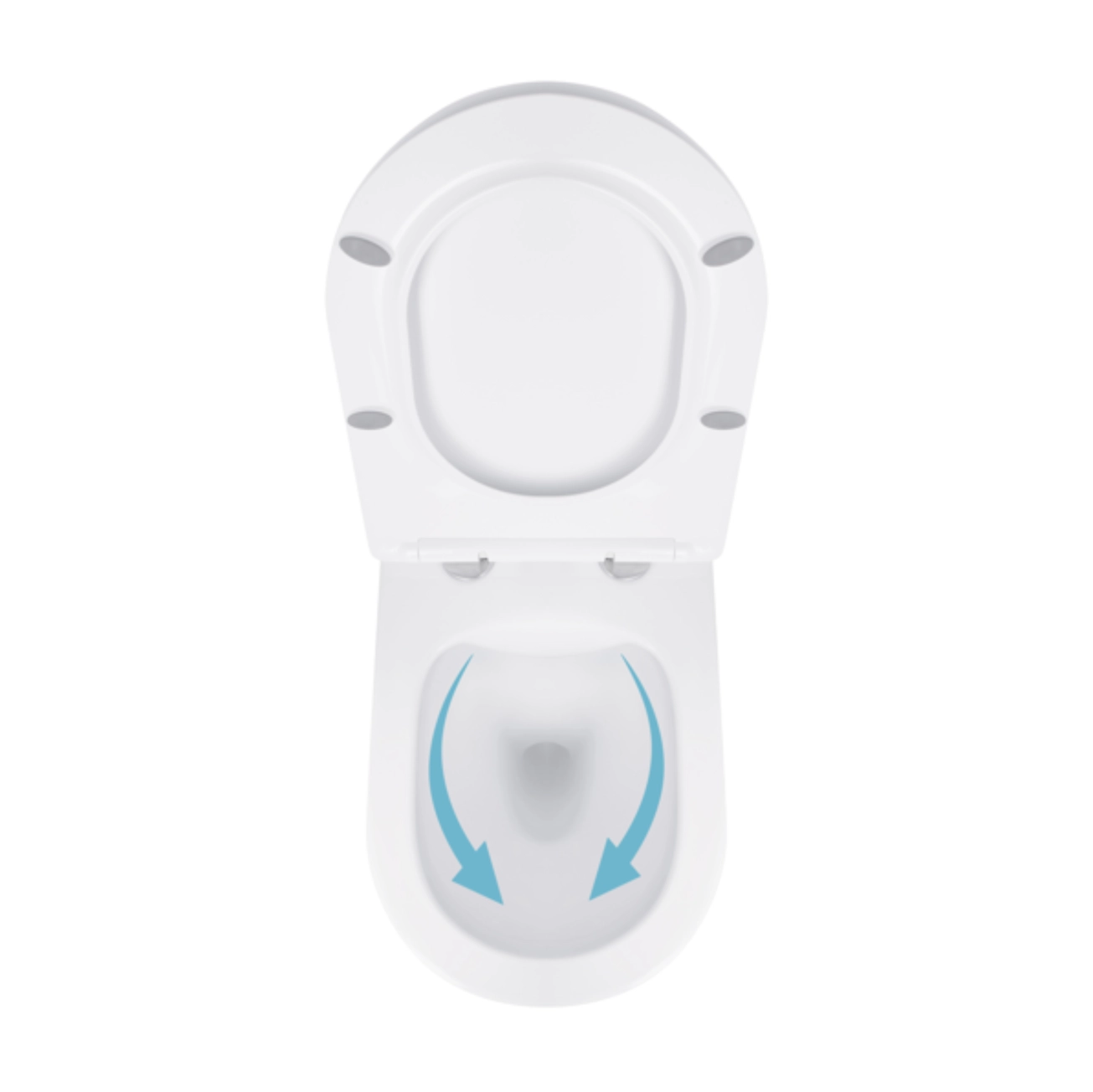 Унитаз подвесной Qtap Jay безободковый с сиденьем Soft-close QT07335176W Фото - 5