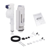 Унитаз-компакт Qtap Stork/Swan безободковый с сиденьем Soft-close QT15222178W Фото - 8