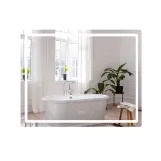 Дзеркало Qtap Mideya (DC-F910) 1000х800 з LED-підсвічуванням QT2078F910W (SD00036736)