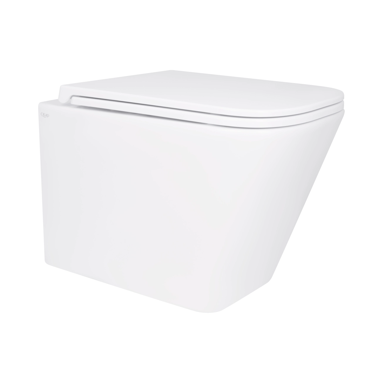 Унітаз підвісний Qtap Tern безобідковий з сідінням Soft-close QT1733052ERW