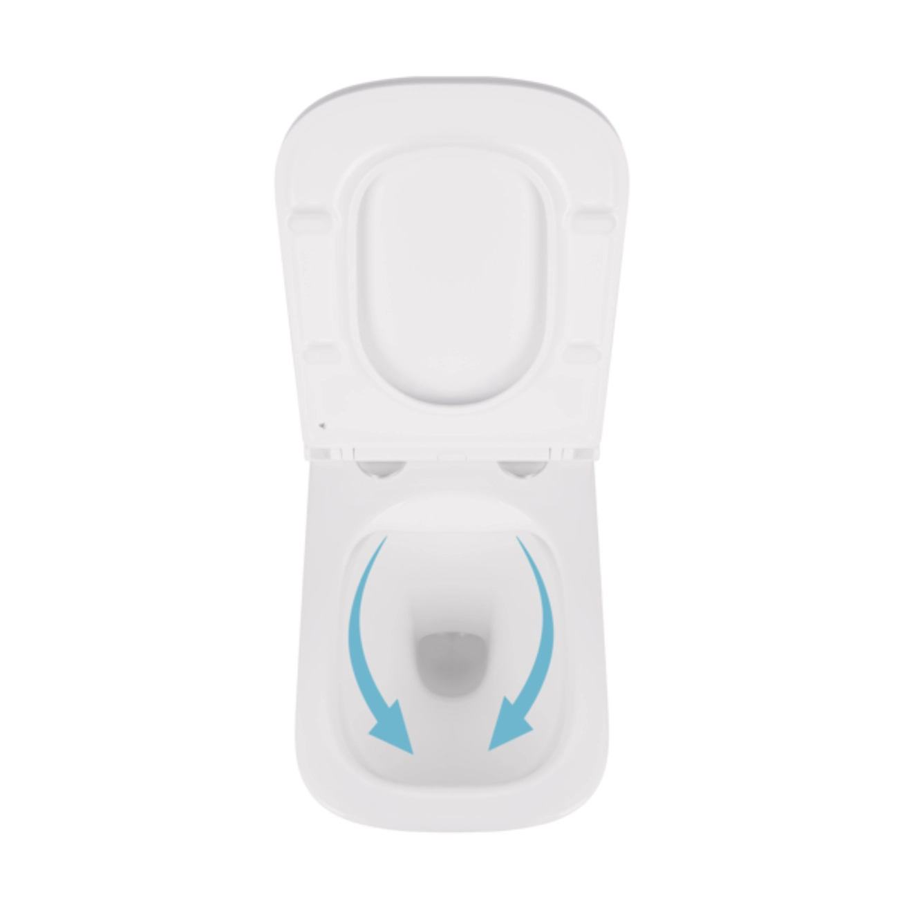 Унітаз підвісний Qtap Tern безобідковий з сідінням Soft-close QT1733052ERW Фото - 5