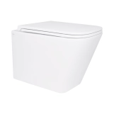 Унітаз підвісний Qtap Tern безобідковий з сідінням Soft-close QT1733052ERW