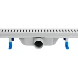 Трап Qtap Dry FA304-800 лінійний з сухим закривом та нержавіючою решіткою 800х73 Фото - 3