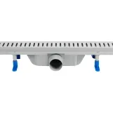 Трап Qtap Dry FA304-900 лінійний з сухим закривом та нержавіючою решіткою 900х73 Фото - 3