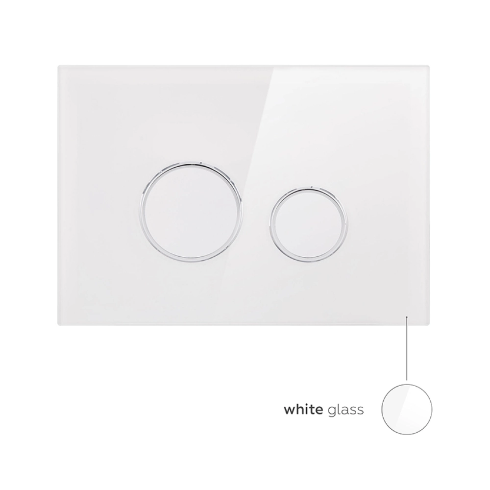 Панель змиву для унітаза Qtap Nest QT0111V1164GW Фото - 3