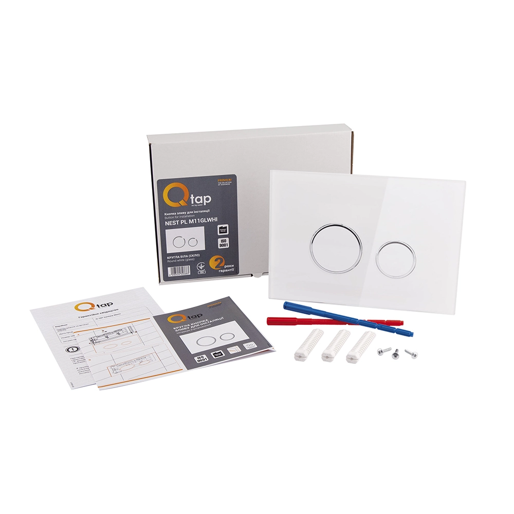 Панель змиву для унітаза Qtap Nest QT0111V1164GW Фото - 4