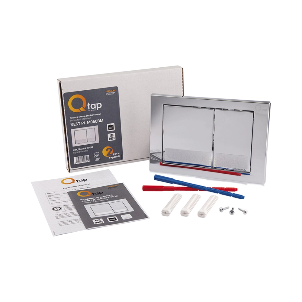 Панель змиву для унітаза Qtap Nest QT0111M06028CRM Фото - 4