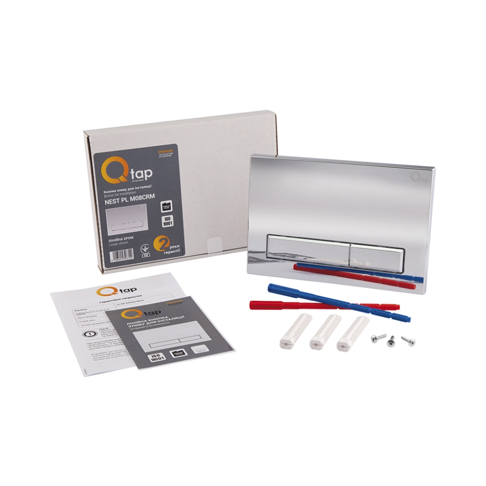Панель змиву для унітаза Qtap Nest QT0111M08381CRM Фото - 4