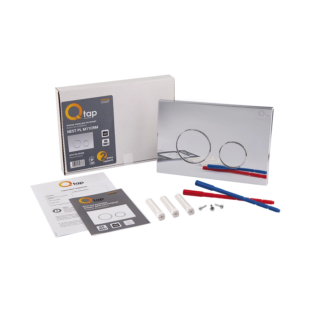 Панель змиву для унітаза Qtap Nest QT0111M11112CRM Фото - 4