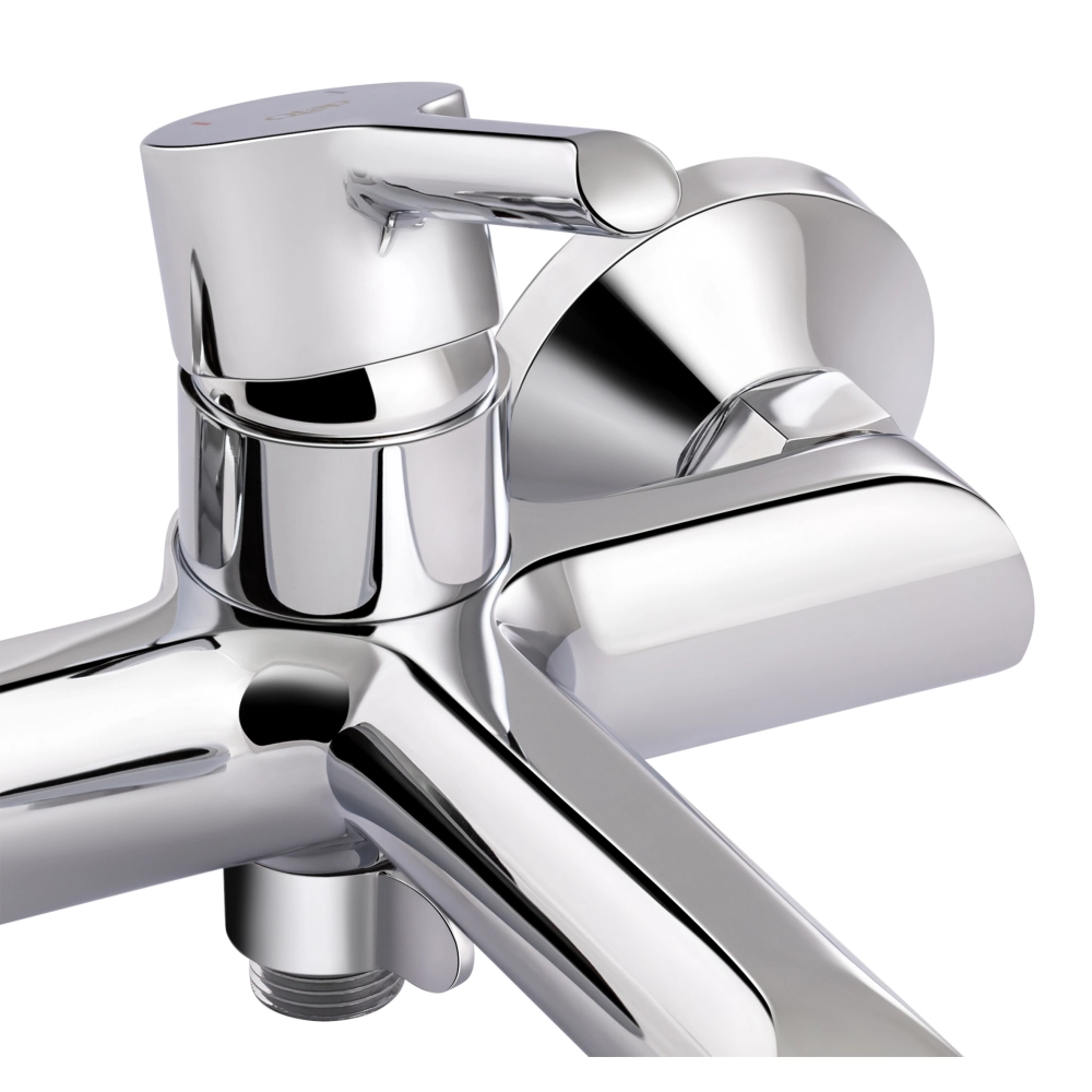 Змішувач для ванни Qtap Grand (з душовим гарнітуром) QTGRACRM006 Chrome Фото - 3