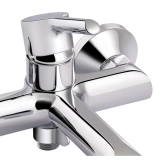 Змішувач для ванни Qtap Grand (з душовим гарнітуром) QTGRACRM006 Chrome Фото - 3