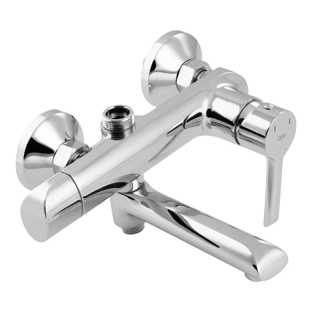 Душевая система универсальная Qtap Grand на три потребителя (с изливом) QTGRACRM1004 Chrome Фото - 2