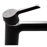 Змішувач для раковини Qtap Grand QTGRABCR001F Chrome/Black Фото - 3