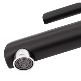 Змішувач для раковини Qtap Grand QTGRABCR001F Chrome/Black Фото - 4