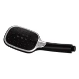 Смеситель для ванны Qtap Grand (с душевым гарнитуром) QTGRABCR006 Chrome/Black Фото - 5