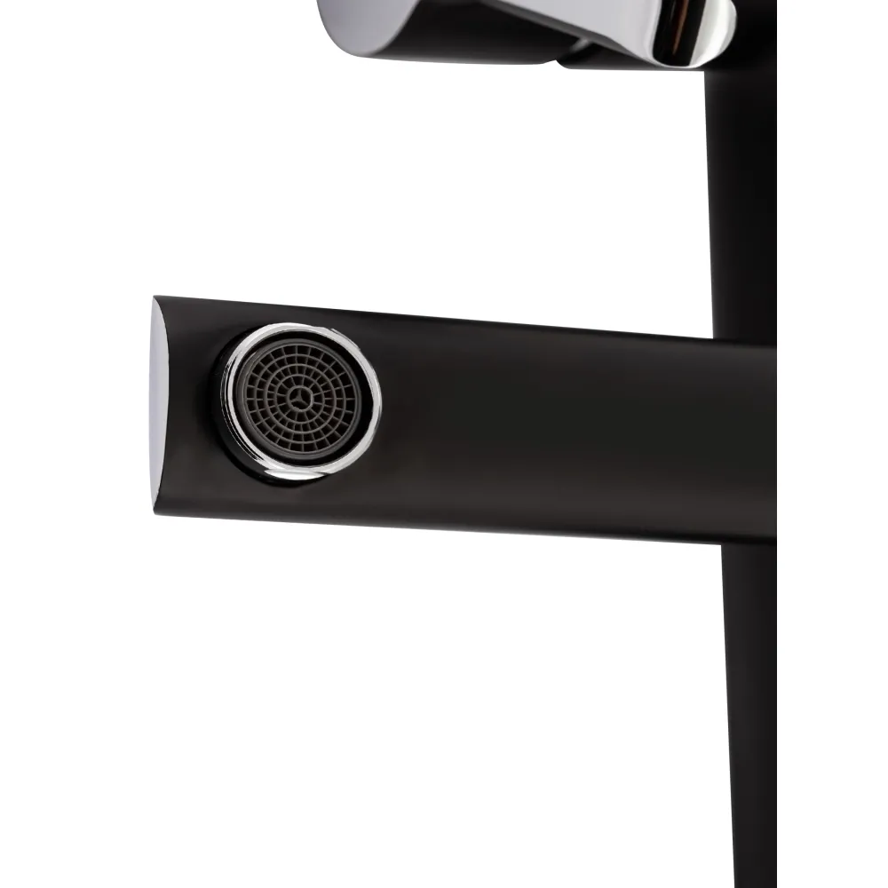 Душова система універсальна Qtap Grand на три споживача (з виливом) QTGRABCR1004 Chrome/Black Фото - 4