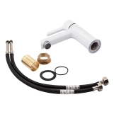 Змішувач для раковини Qtap Grand QTGRAWCR001F White Фото - 5