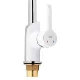 Змішувач для кухні Qtap Grand QTGRAWCR007F Chrome/White Фото - 3