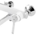 Душова система універсальна Qtap Grand на три споживача (з виливом) QTGRAWCR1004 Chrome/White Фото - 3