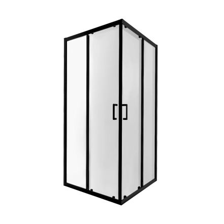 Душевая кабина Qtap Taurus BLA1099SC6 90х90 см, стекло Clear 6 мм, покрытие CalcLess, без поддона