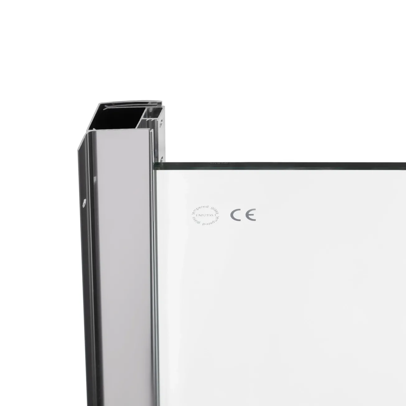 Душова кабіна Qtap Taurus CRM1011AC6 100х100 см, скло Clear 6 мм покриття CalcLess, без піддона Фото - 3