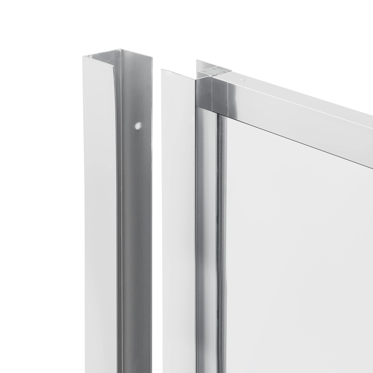Душова кабіна Qtap Leo CRM10995-AC6 90х90 см, скло Clear, CalcLess, 6 мм без піддона Фото - 2