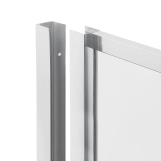 Душова кабіна Qtap Leo CRM10995-AC6 90х90 см, скло Clear, CalcLess, 6 мм без піддона Фото - 2