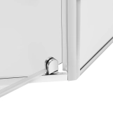 Душова кабіна Qtap Leo CRM10995-AC6 90х90 см, скло Clear, CalcLess, 6 мм без піддона Фото - 5