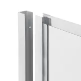 Душевая кабина Qtap Leo CRM10995-AC6 90х90 см, стекло Clear, CalcLess, 6 мм без поддона Фото - 2