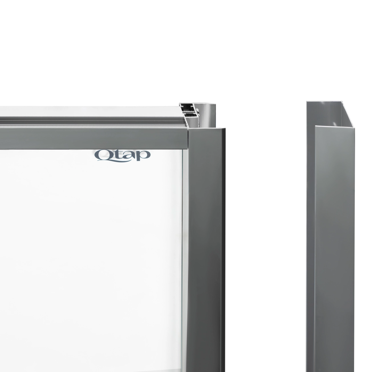 Душова кабіна Qtap Scorpio CRM10995-AC6 90х90 см, скло Clear 6 мм, CalcLess, без піддона Фото - 4