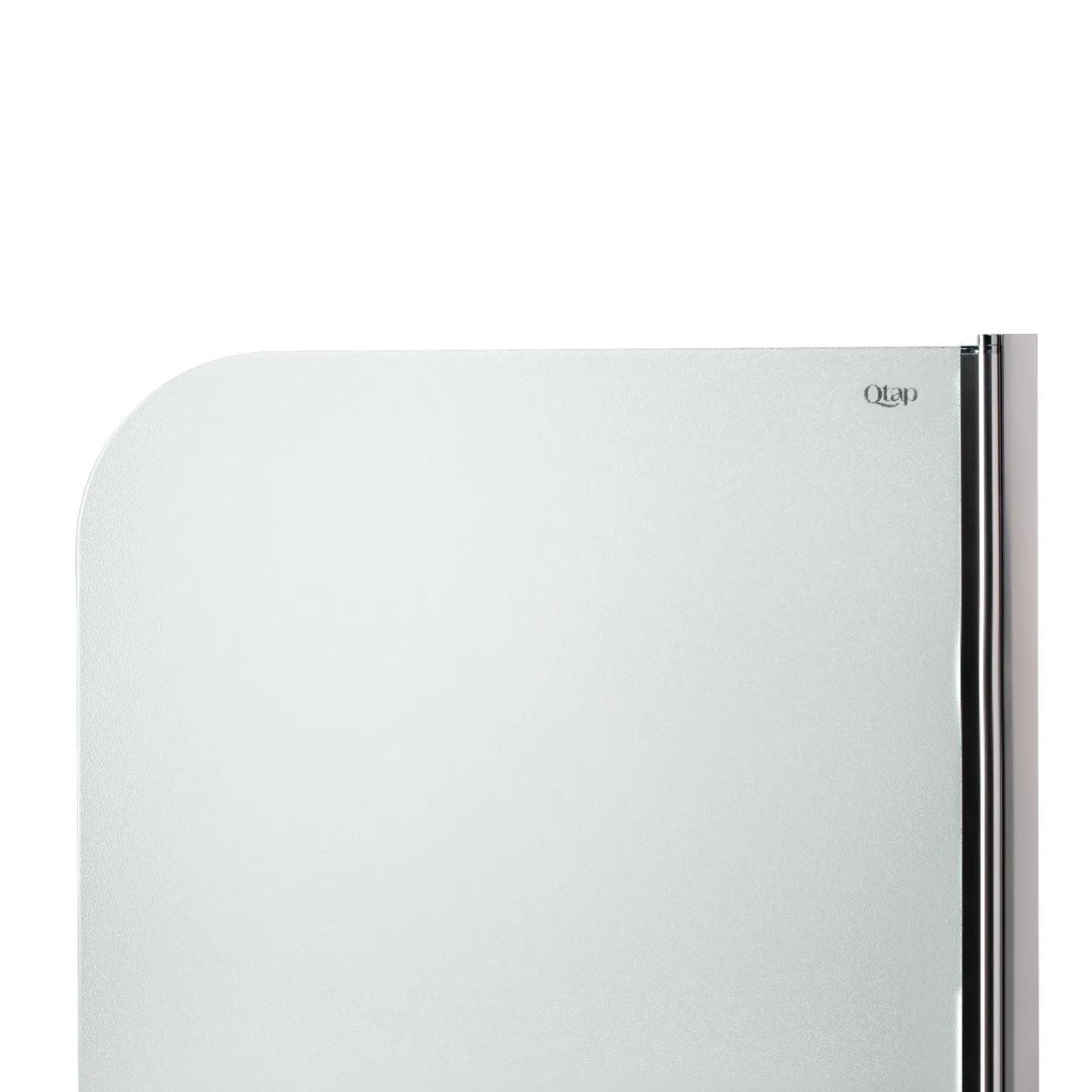 Штора на ванну Qtap Standard CRM407513APR скло Pear 6 мм, 75х140 см, права Фото - 2
