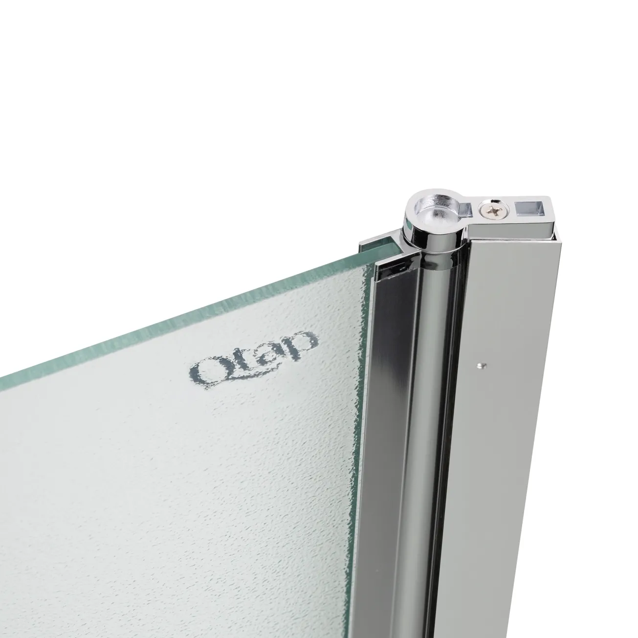 Штора на ванну Qtap Standard CRM407513APR скло Pear 6 мм, 75х140 см, права Фото - 4