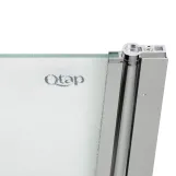 Штора на ванну Qtap Standard CRM407513APR скло Pear 6 мм, 75х140 см, права Фото - 3